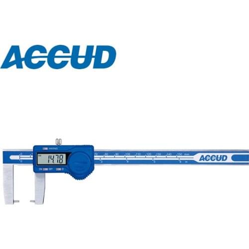 ACCUD Digital Inside bores Caliper Outside point Caliper with round measuring points 150mm/6"