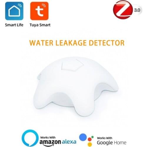 Water Leakage Sensor WIFI Leak Level Alarm Tank Detector Security Overflow Protection Tuya Smart Life App Home Remote Control
