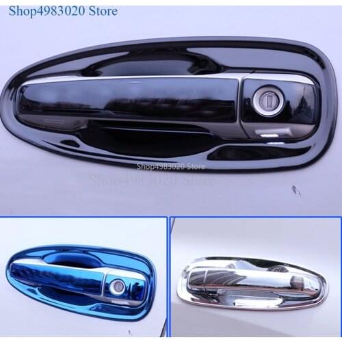For Toyota LAND CRUISER PRADO FJ150 150 2010-2018Door Bowl Cover Handle Frame Panel Trims Stainless Steel Car-Styling Accessory