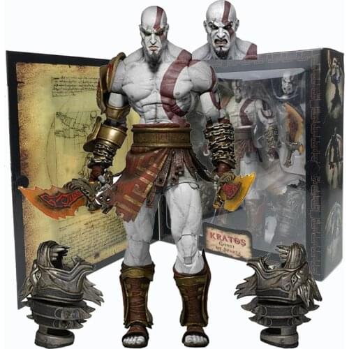Ultimate Edition Ghost Of Sparta Kratos Action Figure NECA God Of War 3 Cratos Model Toy Adventure Games Movable Figurine