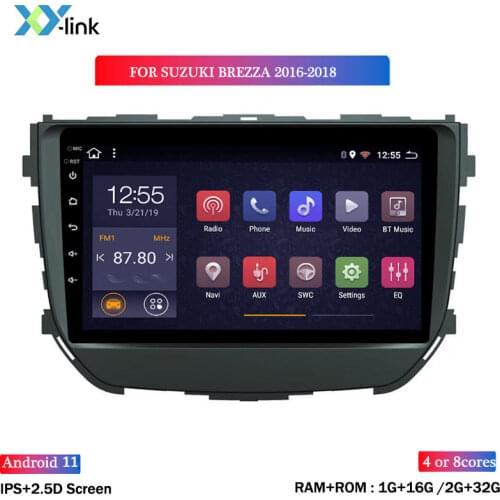 Hot sale 9 inch Android 8.1 Car Radio Multimedia Player For Suzuki Brezza 2016-2018 GPS Navigation