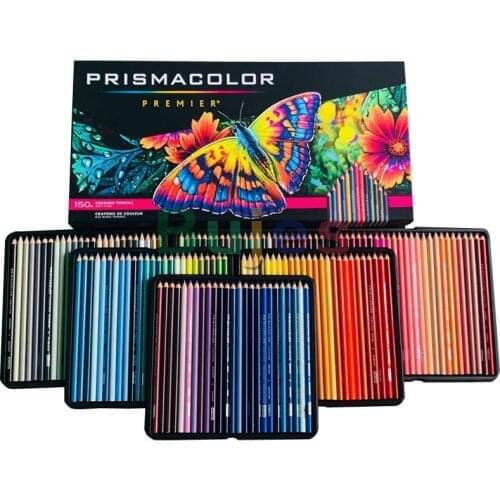 Sanford Prismacolor premier 150 Colors,Prisma Prismacolor Premier Colored Pencils Soft Core 72 Pack. 24 skin portrait set