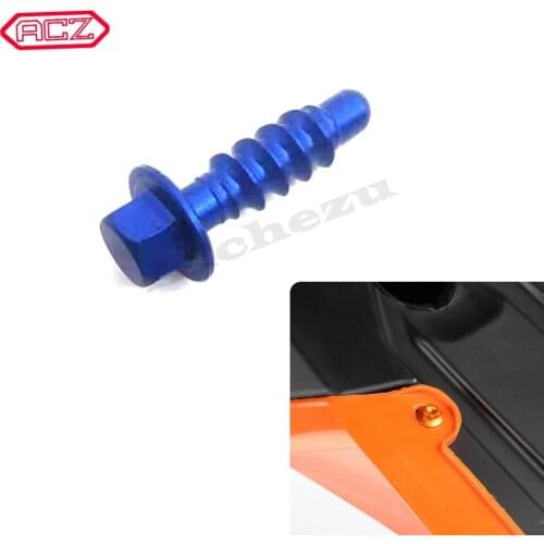 10PCS Dirt Bikes Self Tapping Screw Bolt Kit For EXC EXCF XC XCF SX SXF TPI SIX DAYS 125 250 300 350 400 450 500 1997-2021