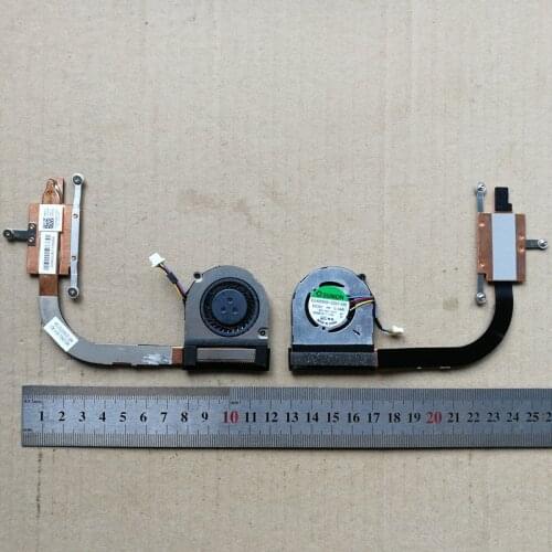 New laptop cpu cooling fan with heatsink for Dell INspiron 11 3148 PN KR2R4