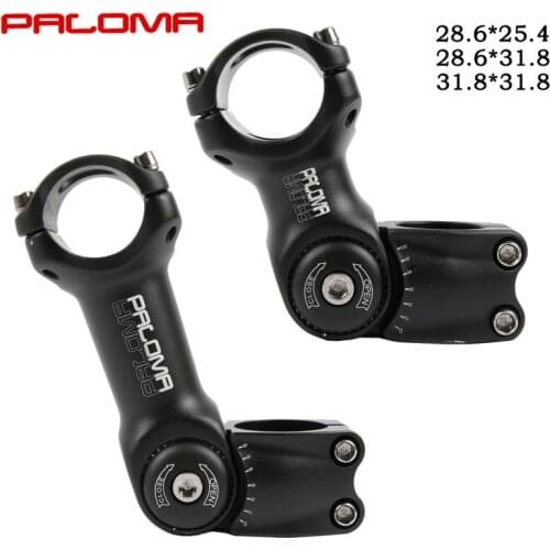 Paloma High-Strength Lightweight 31.8mm&28.6mm Adjustable Bicycle Bike Stem Riser Mountain Road Bike Bicycle