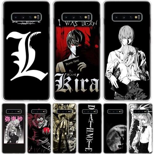 Anime Manga Death Note Ryuk Silicon Phone Case For Samsung Galaxy S10 S20 FE Ultra Note 10 9 8 S9 S8 Plus Pro + Lite S7 J4 J6 Co