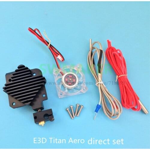 Titan Aero Upgrade Heatsink extruder /V6 PT100 Hotend upgrade kit Titan direct radiator 1.73/3mm for Prusa 3D printer parts