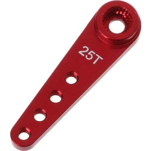 1PC 25T Metal Extension Steering Servo Arm Horn with Screw Set for RC Car Crawler Parts F1CB
