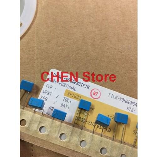10PCS/20PCS Original Vishay ERO KP1830 4700pF/63V 5% P5MM blue Polypropylene film capacitor 472/63v Hi-Fi Audio 472 63v 4N7