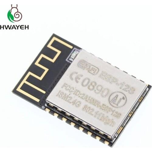 10PCS ESP-12S (ESP-12F upgrade) ESP8266 remote serial Port WIFI wireless module 2016 New version for arduino
