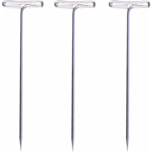 20Pcs T-PINS 2" (51mm) FOR MODELLING, POSTING MEMOS, SEWING & CRAFTS Wig Pin