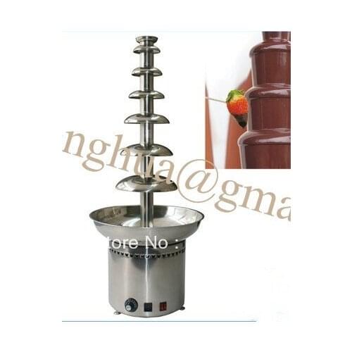 7 tires commercial chocolate fountain/ 7 layers chocolate fountain machine