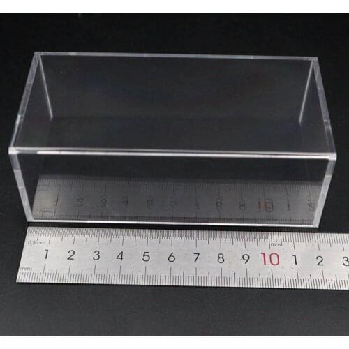 Model Car Acrylic Case Display box Transparent Dustproof with Black Base 1/64 1/43 1/32 1/18 1/24