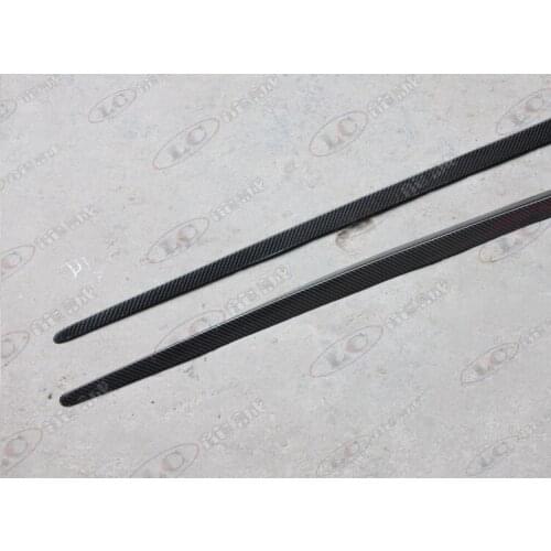 Applicable to Benz Mercedes Cla W117 Modified Cla260 Cla45 Carbon Fiber Side Skirt Accessories