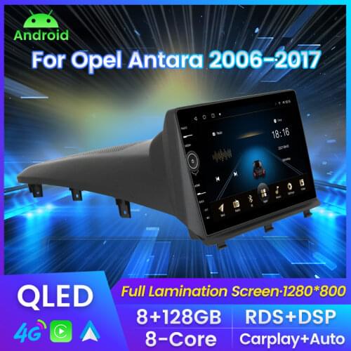 MLOVELIN QLED Screen Suitable for Opel Antara 1 2006-2017 Car radio multimedia video player navigation GPS Android No DVD