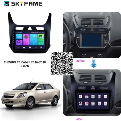 SKYFAME Car Accessories Radio Stereo For Chevrolet Cobalt 2016-2018 Android Multimedia System DSP GPS Navigation Player