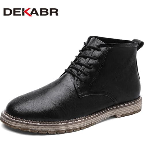 DEKABR Men's Work Shoes
