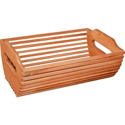 Fagus wooden bread basket, multi-functional basket