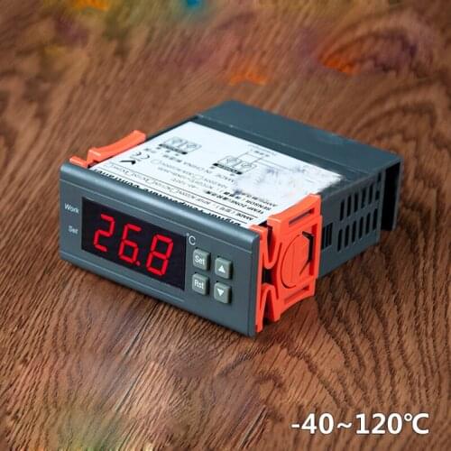 Intelligent Digital Thermostat Temperature Controller Switch Thermoregulator for Incubator Box Freezer
