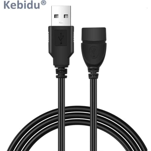 Kebidu USB 2.0 Male to Female USB Cable USB Extension Cable 3m Super Speed Data Sync Extension Cable Cord For PC Laptop Keyboard