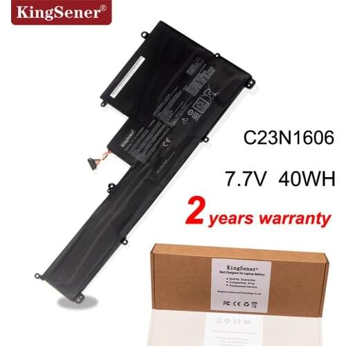 Kingsener C23N1606 Laptop Battery For ASUS Zenbook 3 UX390 UX390UA UX390UAK UX390UA-1A UX390UA1A C23PQCH 7.7V 40Wh