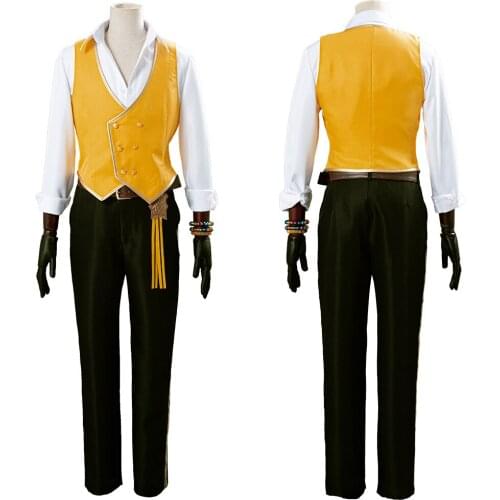 Twisted-Wonderland Leona Kingscholar Cosplay Costume Uniform Outfit Halloween Carnival Costumes