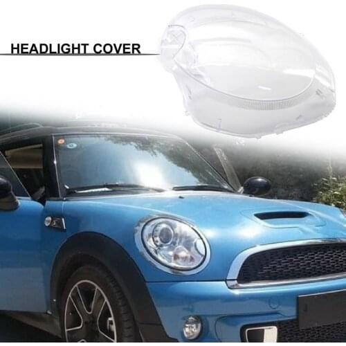 Headlight Cover Waterproof Replacement Clear Right Left Side Headlamp Shell 1305630537 1305630538 63127270024 for BMW MINI R56 0