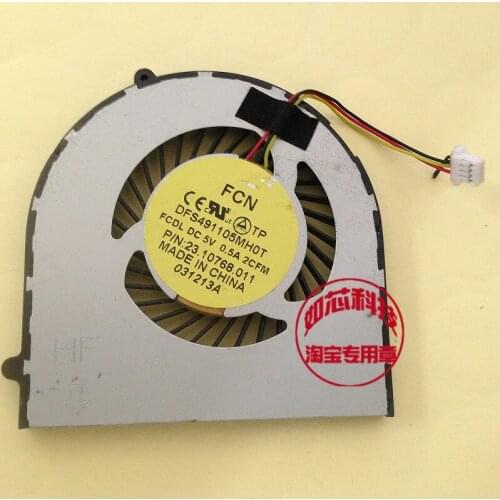 FCN DFS491105MH0T 2cfm DC5V 0.5A p/n 23.10768.011 laptop fan cooler