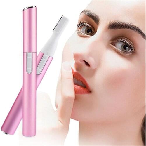 Multifunction Electric Trimmer Women Mini Eyebrow Leg Hair Clipper Face Pubic Haircut Portable Shaver Razor Epilator