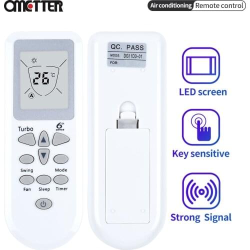 Suitable for Whirlpool air conditioner remote control DG11D3-01 general DG11D3-02 brand new