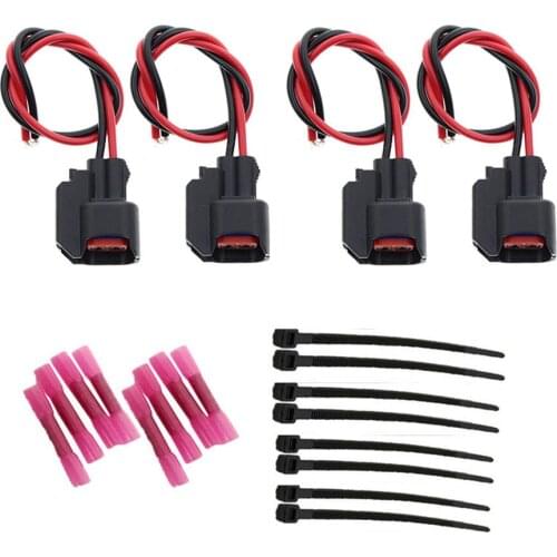 4Pcs/lot Repair Harness RZR Ranger 570 800 900 Pigtail 1204318 For Polaris RZR Fuel Injector
