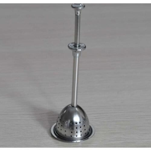 Tea Infuser Long Handle Stainless Steel Tea Strainer Tea Bag Spice Tea Tool Accessor 20pcs/lot