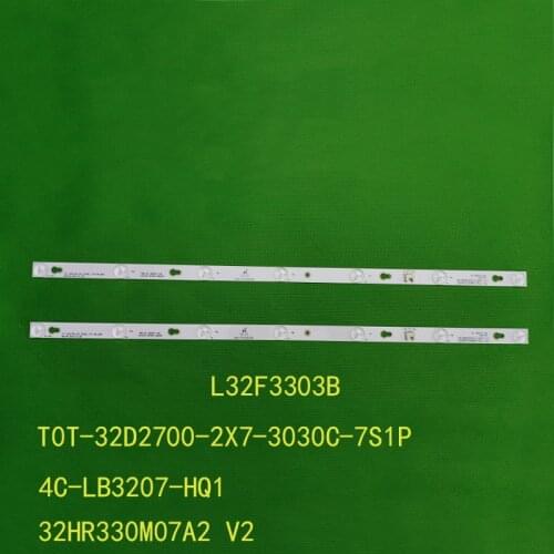 10pcs LED Strip 6LED （6v'） for Thomson 32HB5426 TCL L 32L2600 32L2800 TL32P1A 4C-LB3206-HR03J HR01J TOT_32D2900 32HR330M06A5 V5