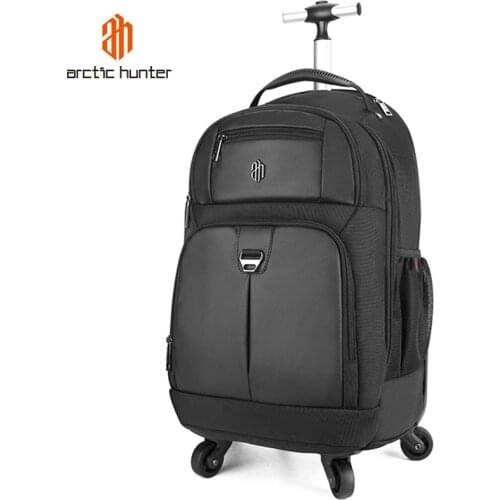 Large Capacity Mens Travel Rolling Trolley Luggage Backpack Waterproof Men Busienss Bagpack Suitcase With Wheel Pull Rod Bag