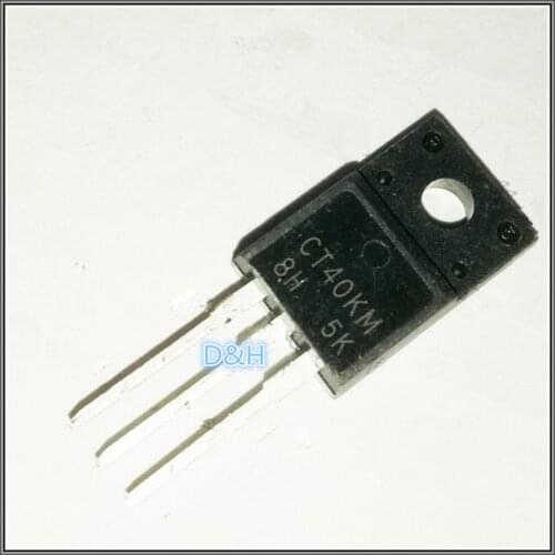 10PCS /NEW original CT40KM CT40KM-8H CT40KM8H CT40 TO220F for canon 580ex ii CT40 chip Camera repair parts