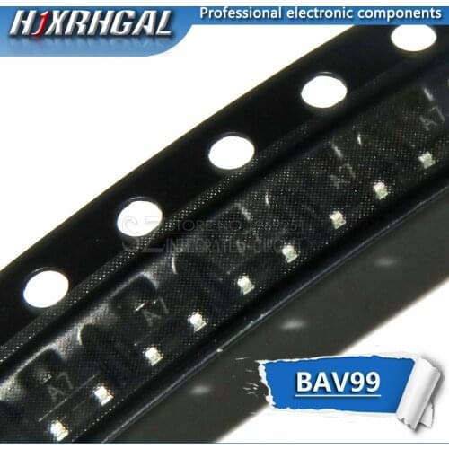 100pcs BAV99LT1G SOT23 BAV99 A7 SOT BAV99LT SOT23-3