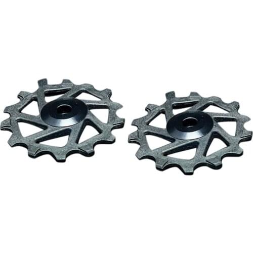 2Pcs 14T Ceramic Bearing MTB Bicycle Rear Derailleur Resin Pulleys Jockey Wheel Bike Guide Roller Idler Part for X-TR SRAM XX1