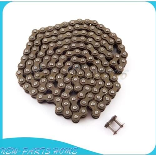 25H 146L Chain with Spare Master Link For 2 stroke 47cc 49cc Mini Dirt ATV Pocket Bikes Motorcycle Minimoto