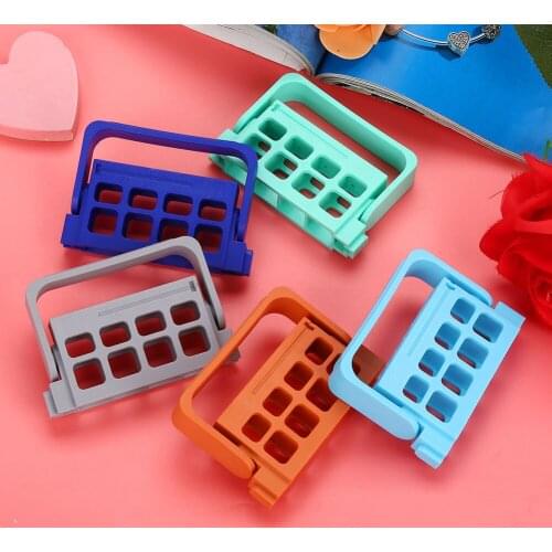 5 Colors Dental Endo Root Canal File Holder 16holes For Dental Files/Drills Film & Reamer