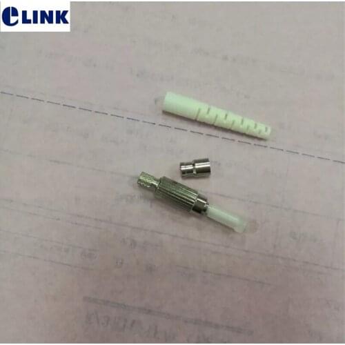 50pcs 100pcs DIN fiber optic connnector kits 2.0mm 3.0mm 0.9mm SM MM UPC APC optical fibre accessories din Free Shipping ELINK