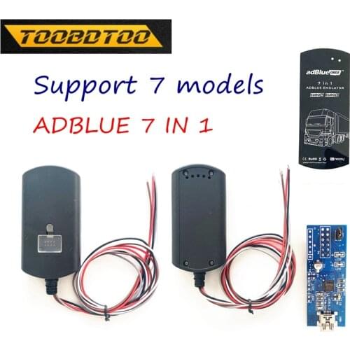 Free shipping 7 in 1 Adblue 7in1 Adblueobd2 Emulator AdBlue Emulator For Volvo/DAF For Iveco For Renault Truck with EURO 4/5