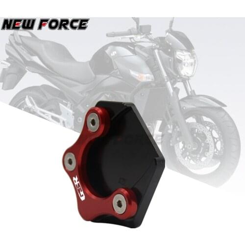 Motorcycle pedal side bracket extension pad extended extension For SUZUKI GSR750 GSR 750 2011-2016 2012 Foot pad support pad