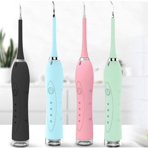 USB Charging Electric Sonic Dental Scaler Toothbrush Head Tooth Calculus Remover Teeth Whitening Tool 20