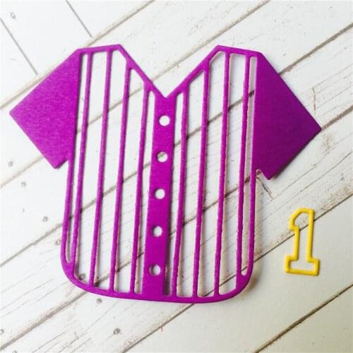 Team uniform Metal Cutting Dies scrapbooking Stencils for Craft Paper DIY envelope Hand letter Scrapbook new dies Cut Template