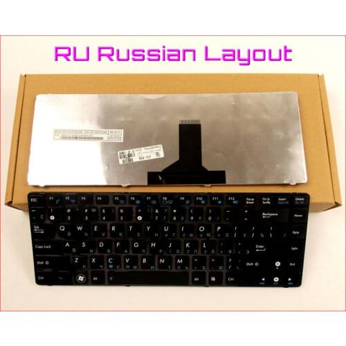New Keyboard RU Russian Version for ASUS B43 B43E B43F B43J B43S A42 A83S K43B K43E K43S UL30VT UL80 Laptop WITH BLACK FRAME