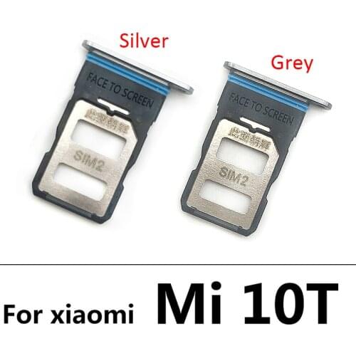 New SIM Card For Xiaomi Mi 10 Lite Micro Nano SIM Card Holder Tray Slot Holder Adapter Socket