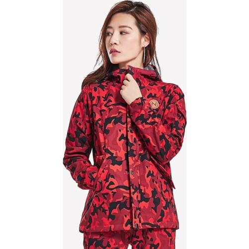 New Womens Windproof Softshell Outdoor Jacket Camouflage Waterproof Thick Winter Coat Fleece Warm Climbing Hiking Jackets Women