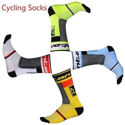 New Brand Unisex Coolmax Socks Unisex Calcetines Ciclismo Men Bike Socks Wear-Resistant Breathable Sport Socks