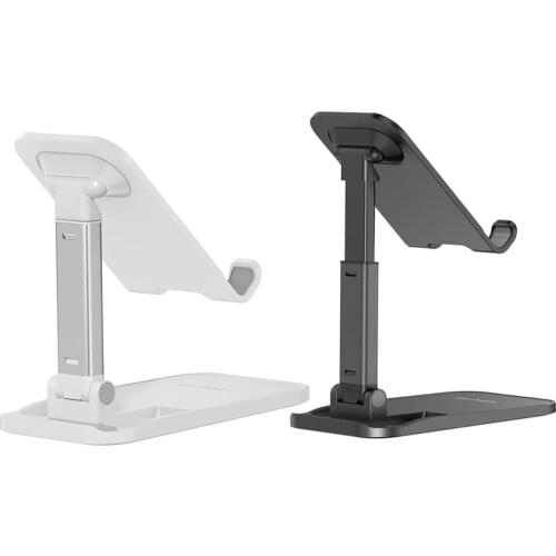 Universal Tablet Phone Stand Foldable Adjustable Foldable Height Angle Phone Holder Support for iPad PC Desktop Holder