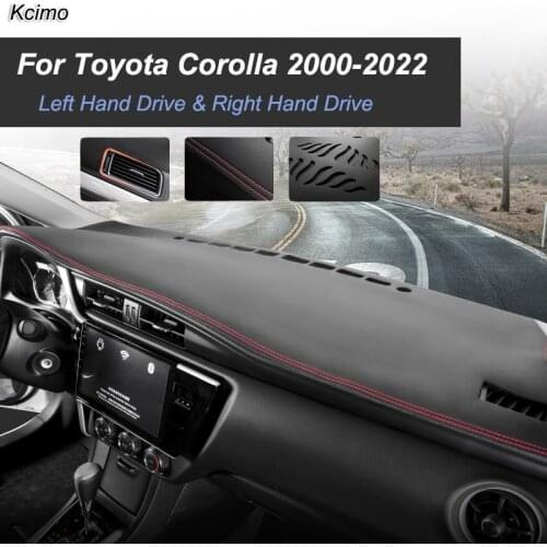 For Toyota Corolla 2000-2022 Anti-Slip Mat Dashboard Cover Pad Sunshade Dashmat Carpet Accessories Rug